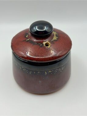 Earthenware Pier 1 Shanghai Tea Cup With Lid